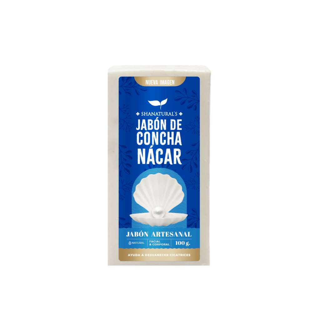 Jabón Concha Nácar 100 Gr Tienda Shanaturals 7199